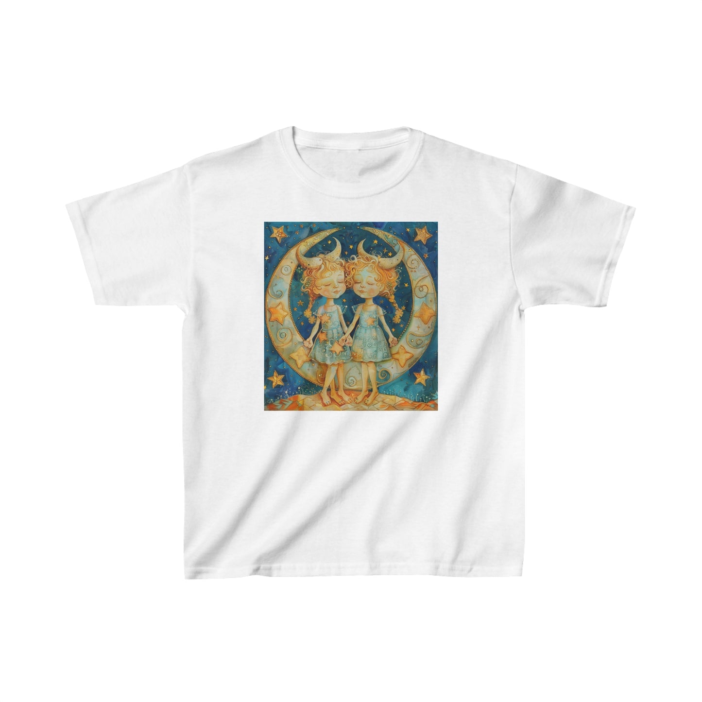 Gemini zodiac Kids Heavy Cotton™ Tee