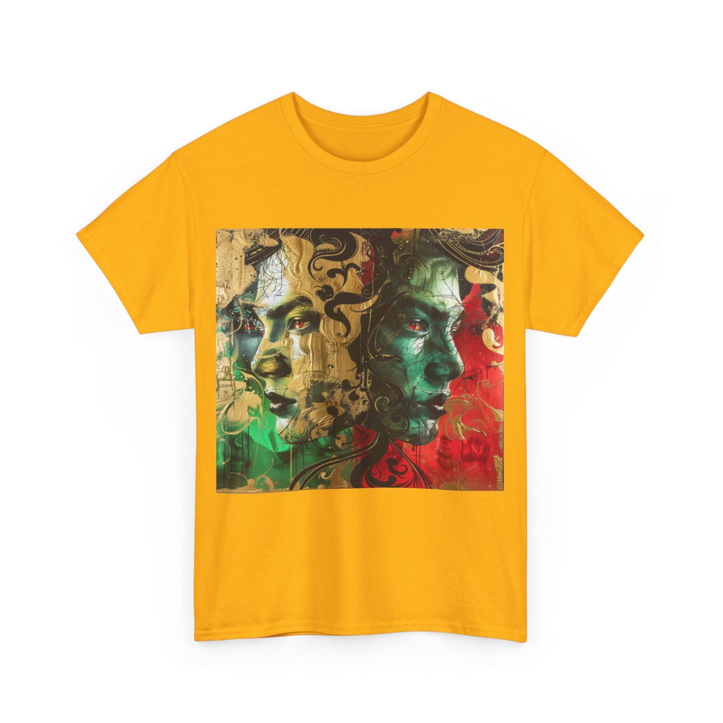 Gemini zodiac Unisex Heavy Cotton Tee