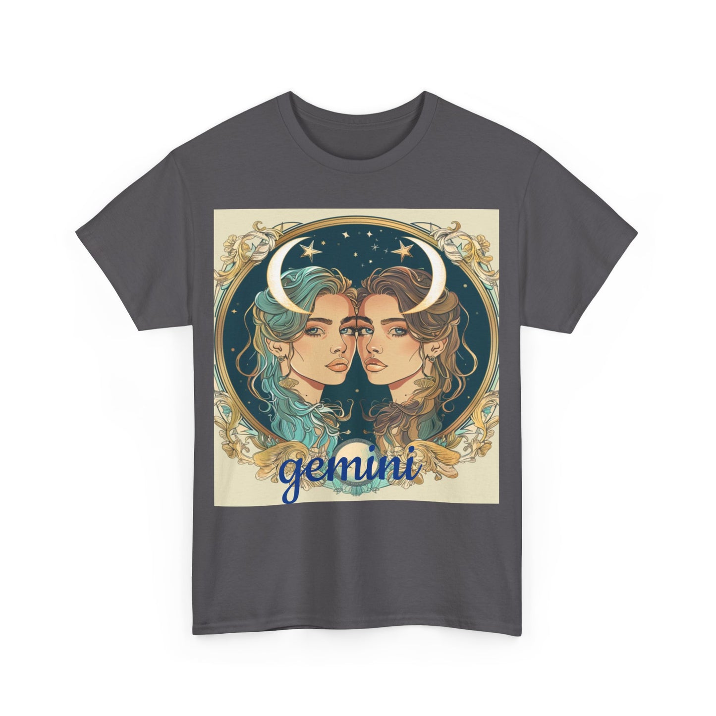 Zodiac Gemini Unisex Heavy Cotton Tee