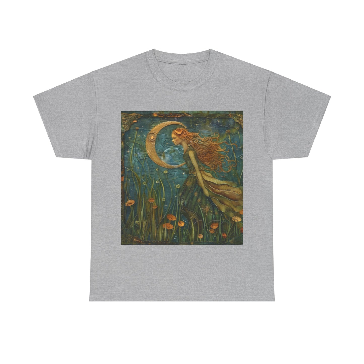 Aquarius zodiac Unisex Heavy Cotton Tee