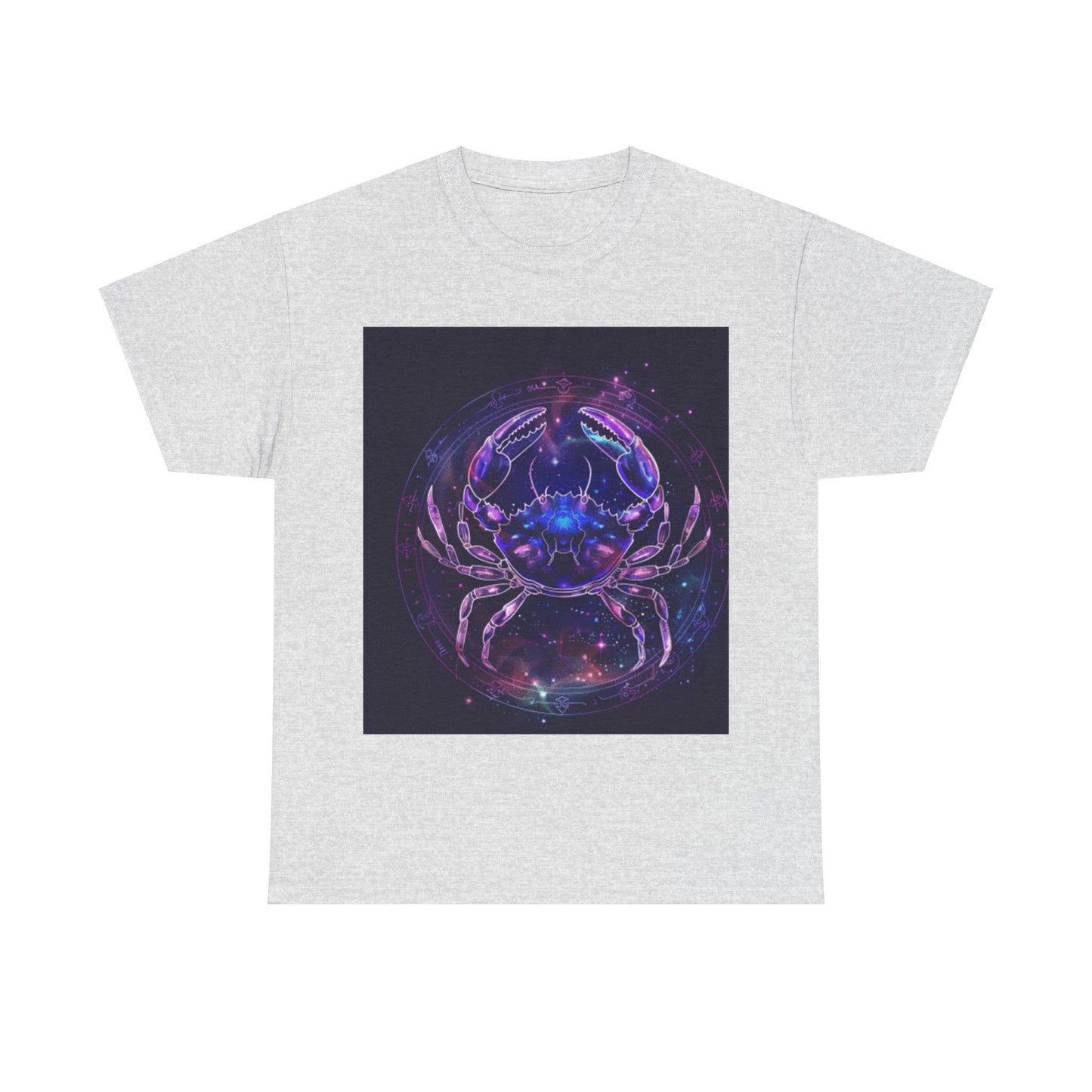 Zodiac Cancer Unisex Heavy Cotton Tee