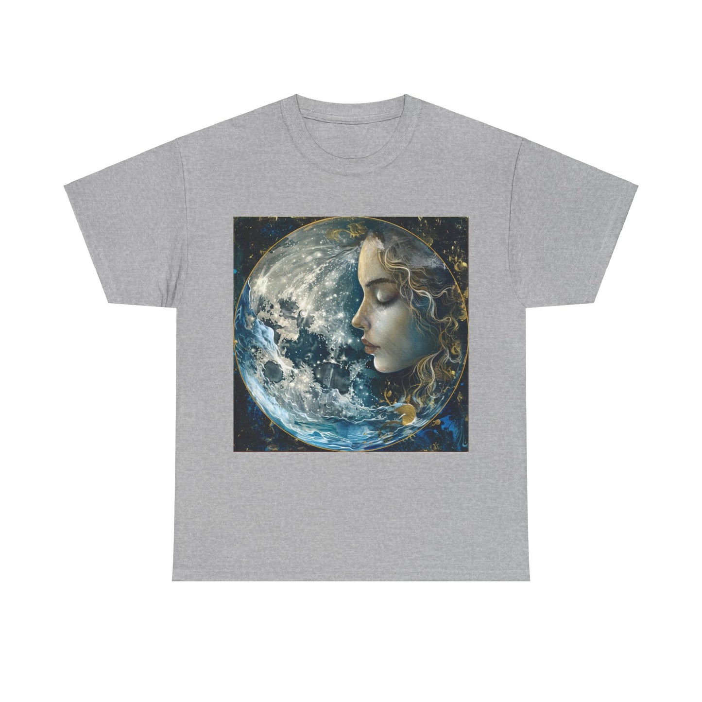 cancer zodiac Unisex Heavy Cotton Tee