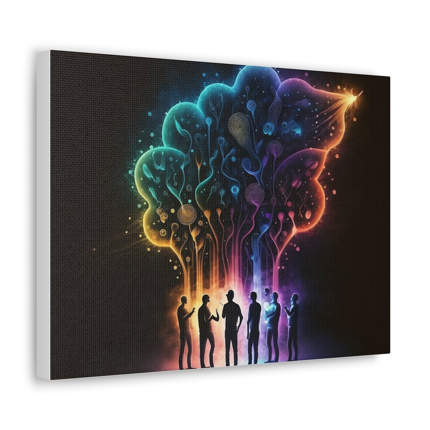 Combined Consciousness Shared Dream Canvas Spiritual Decor