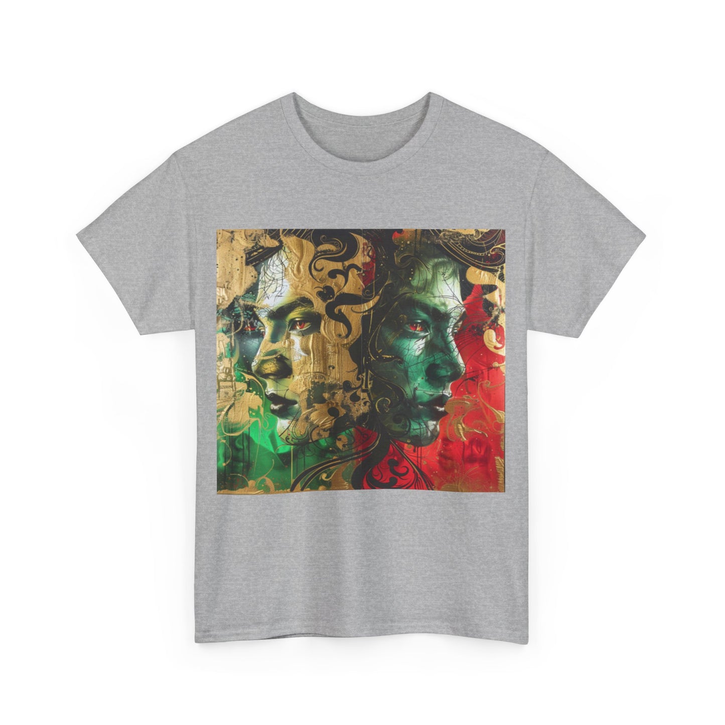 Gemini zodiac Unisex Heavy Cotton Tee