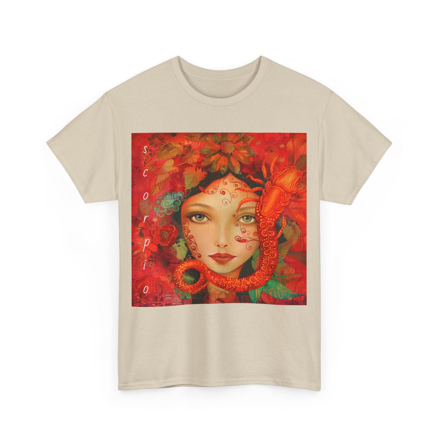 Zodiac Scorpio Unisex Heavy Cotton Tee