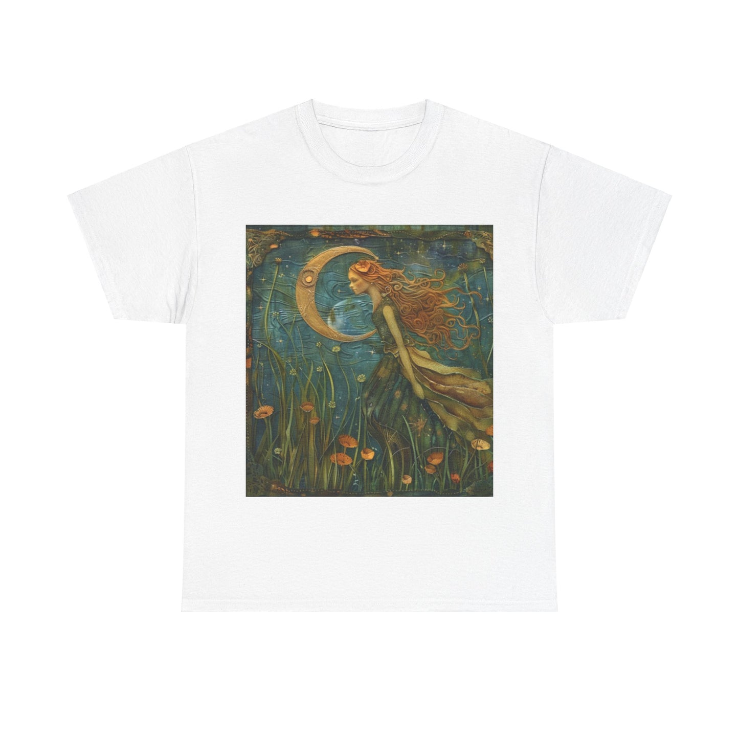 Aquarius zodiac Unisex Heavy Cotton Tee