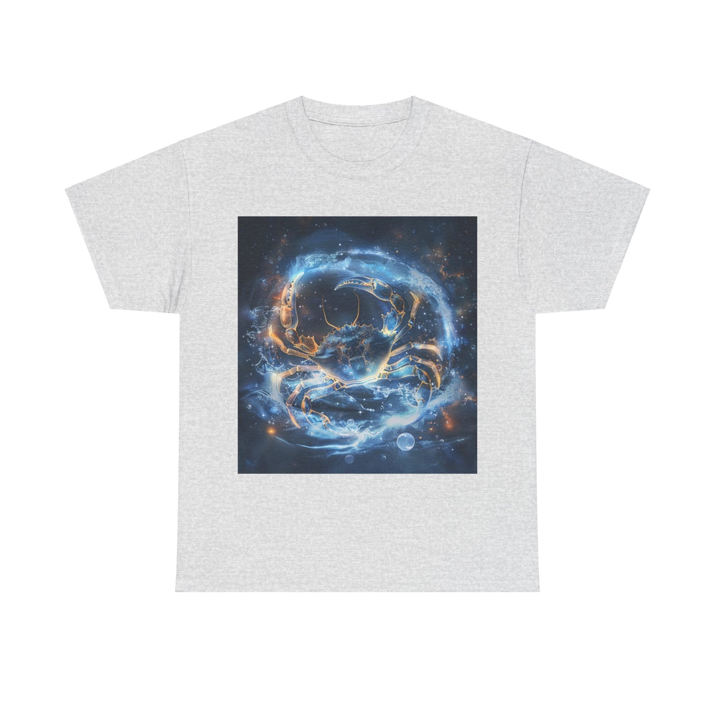 Cancer zodiac Unisex Heavy Cotton Tee