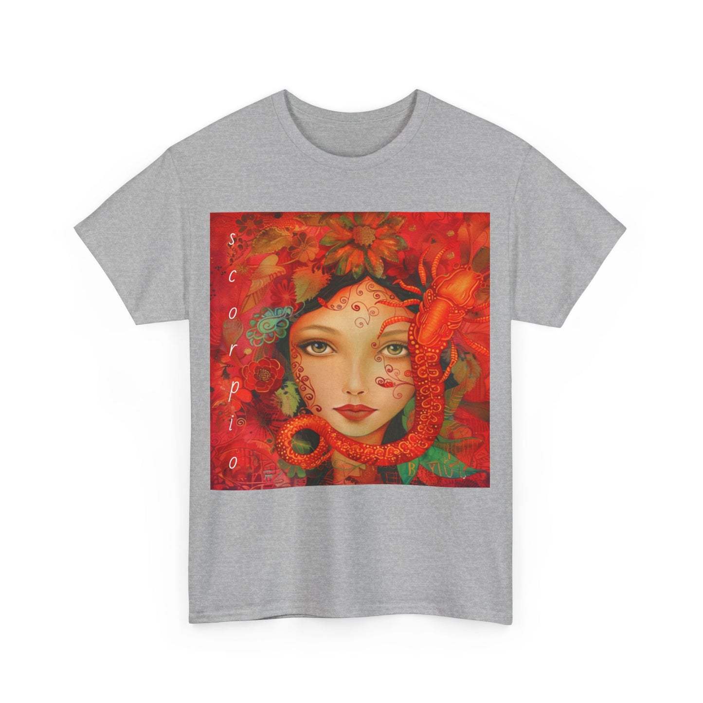 Zodiac Scorpio Unisex Heavy Cotton Tee
