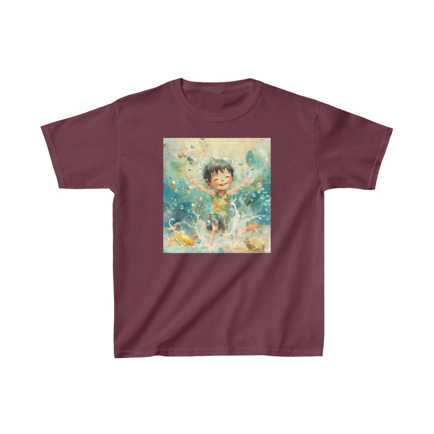 Aquarius zodiac Kids Heavy Cotton™ Tee
