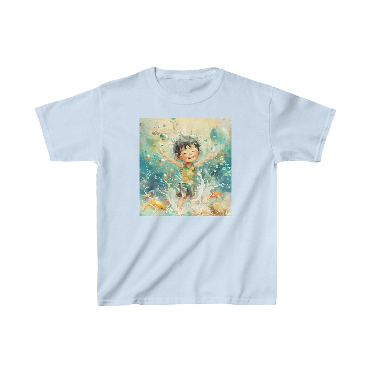 Aquarius zodiac Kids Heavy Cotton™ Tee