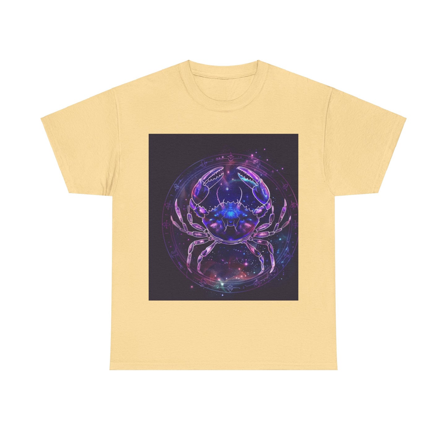 Zodiac Cancer Unisex Heavy Cotton Tee