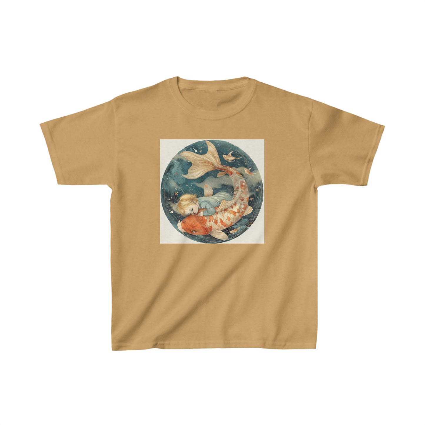 Pisces zodiac Kids cotton tee