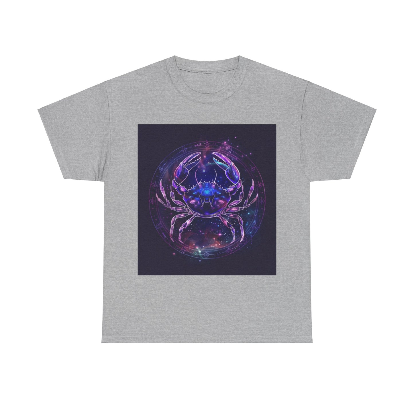 Zodiac Cancer Unisex Heavy Cotton Tee