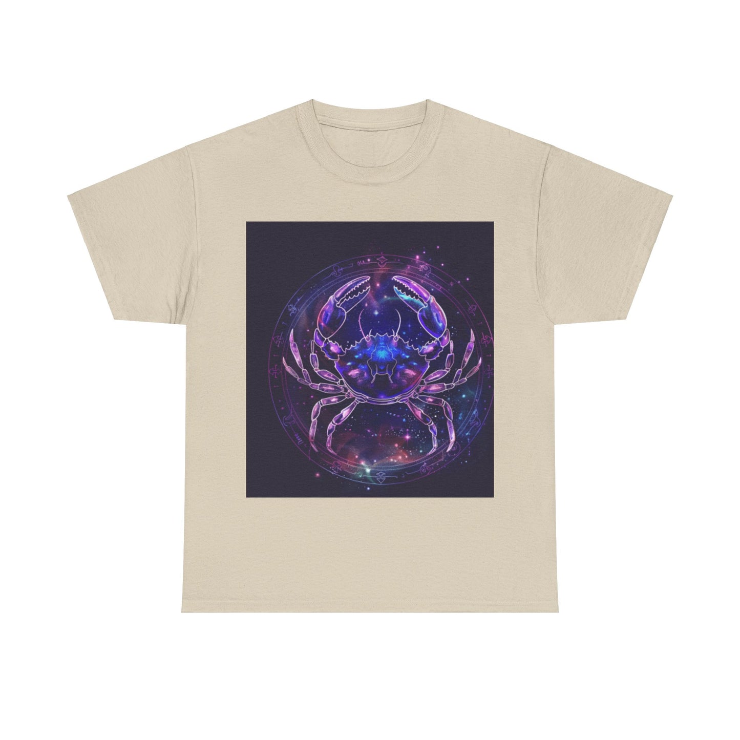 Zodiac Cancer Unisex Heavy Cotton Tee