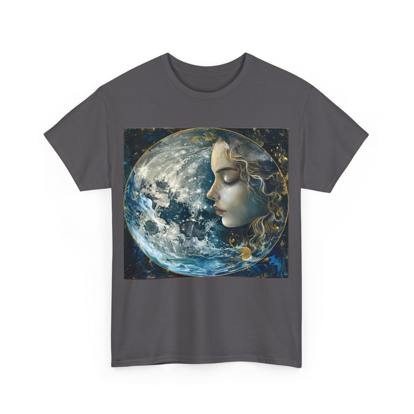 cancer zodiac Unisex Heavy Cotton Tee