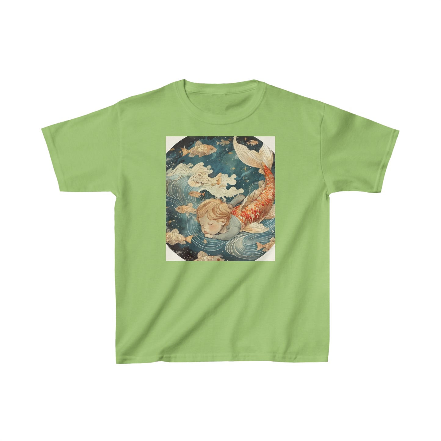 Pisces zodiac Kids Heavy Cotton™ Tee