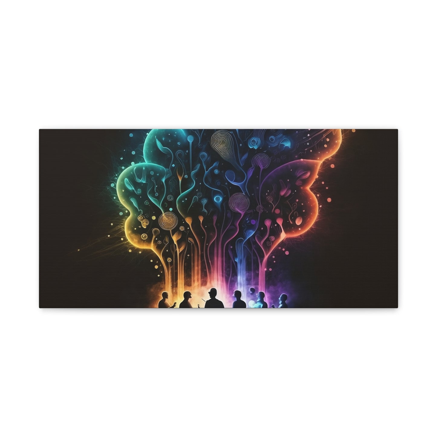 Combined Consciousness Shared Dream Canvas Spiritual Decor