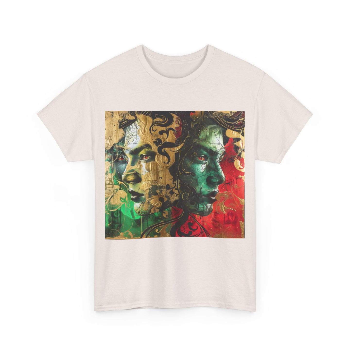 Gemini zodiac Unisex Heavy Cotton Tee