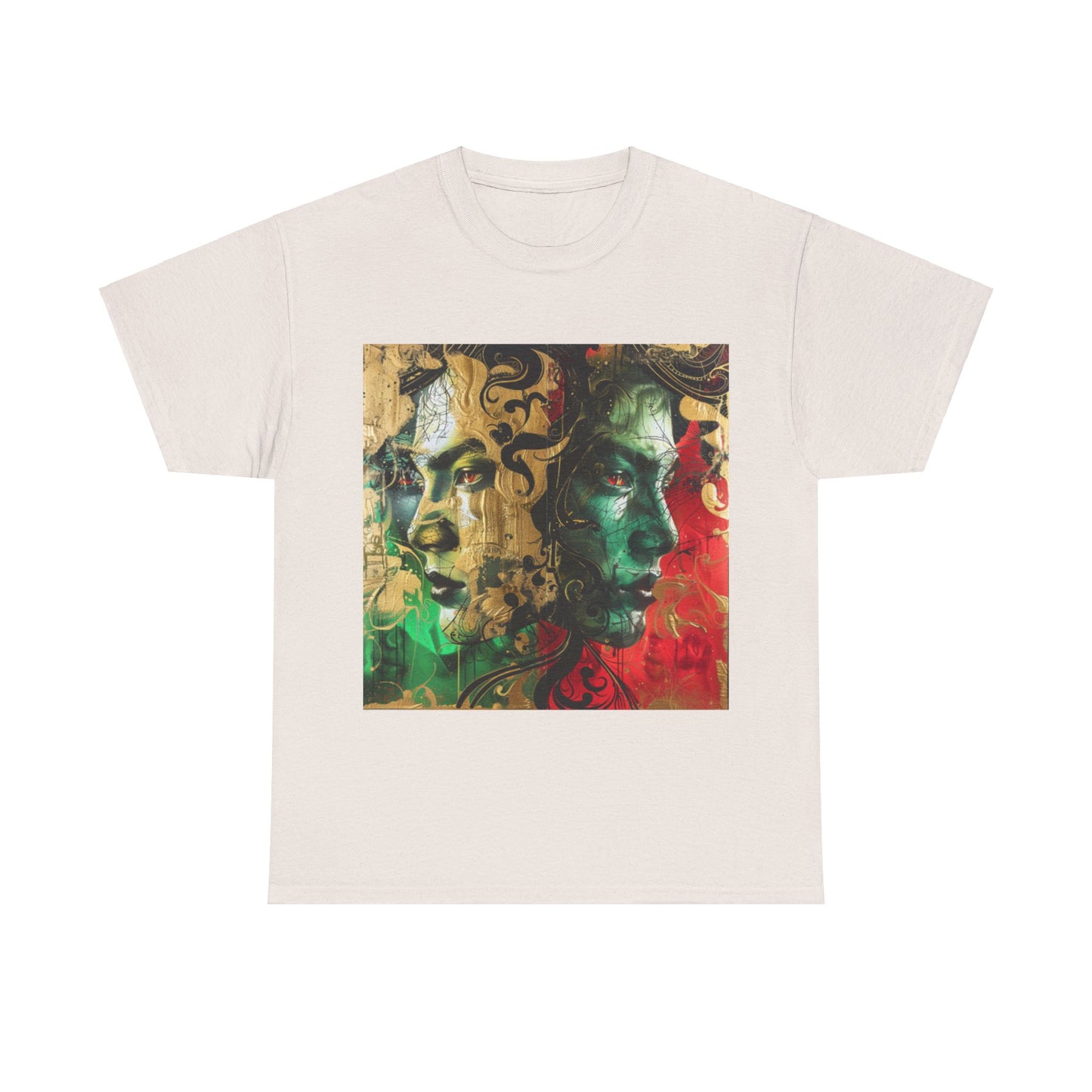 Gemini zodiac Unisex Heavy Cotton Tee