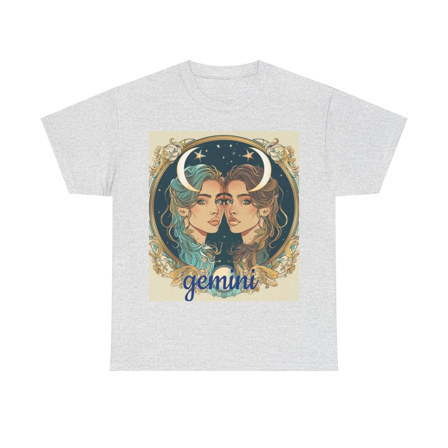 Zodiac Gemini Unisex Heavy Cotton Tee