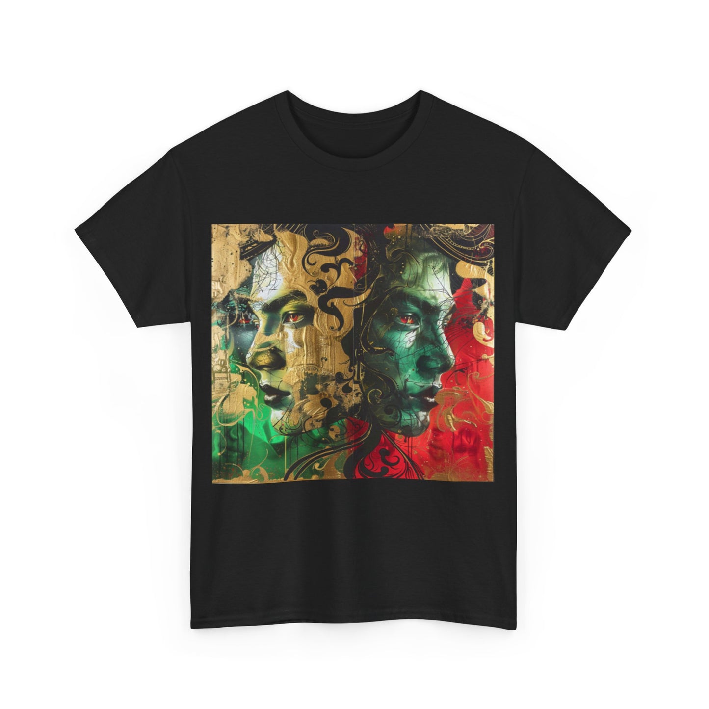 Gemini zodiac Unisex Heavy Cotton Tee