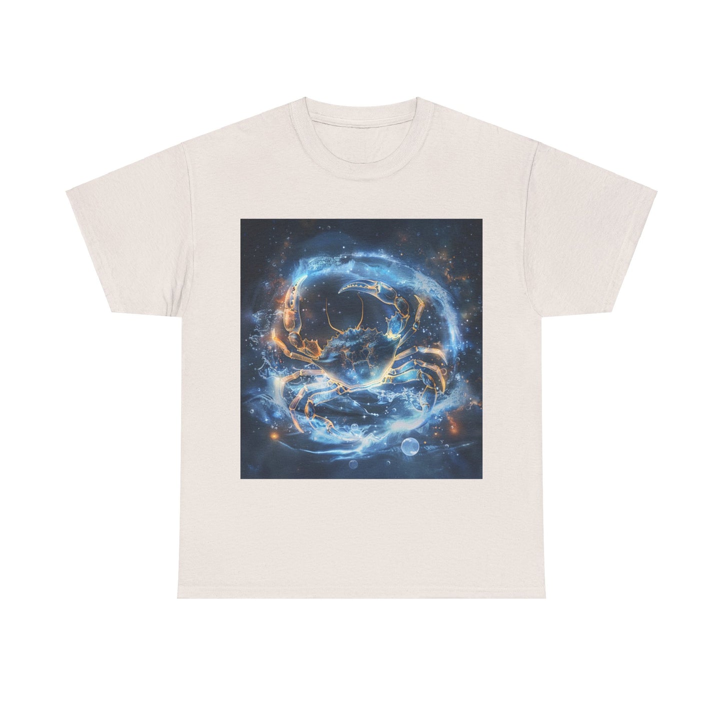 Cancer zodiac Unisex Heavy Cotton Tee