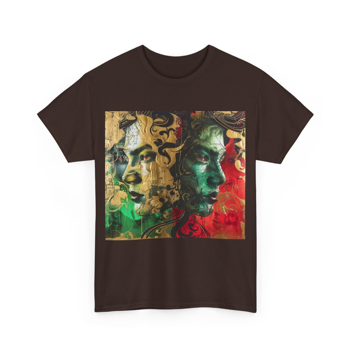 Gemini zodiac Unisex Heavy Cotton Tee