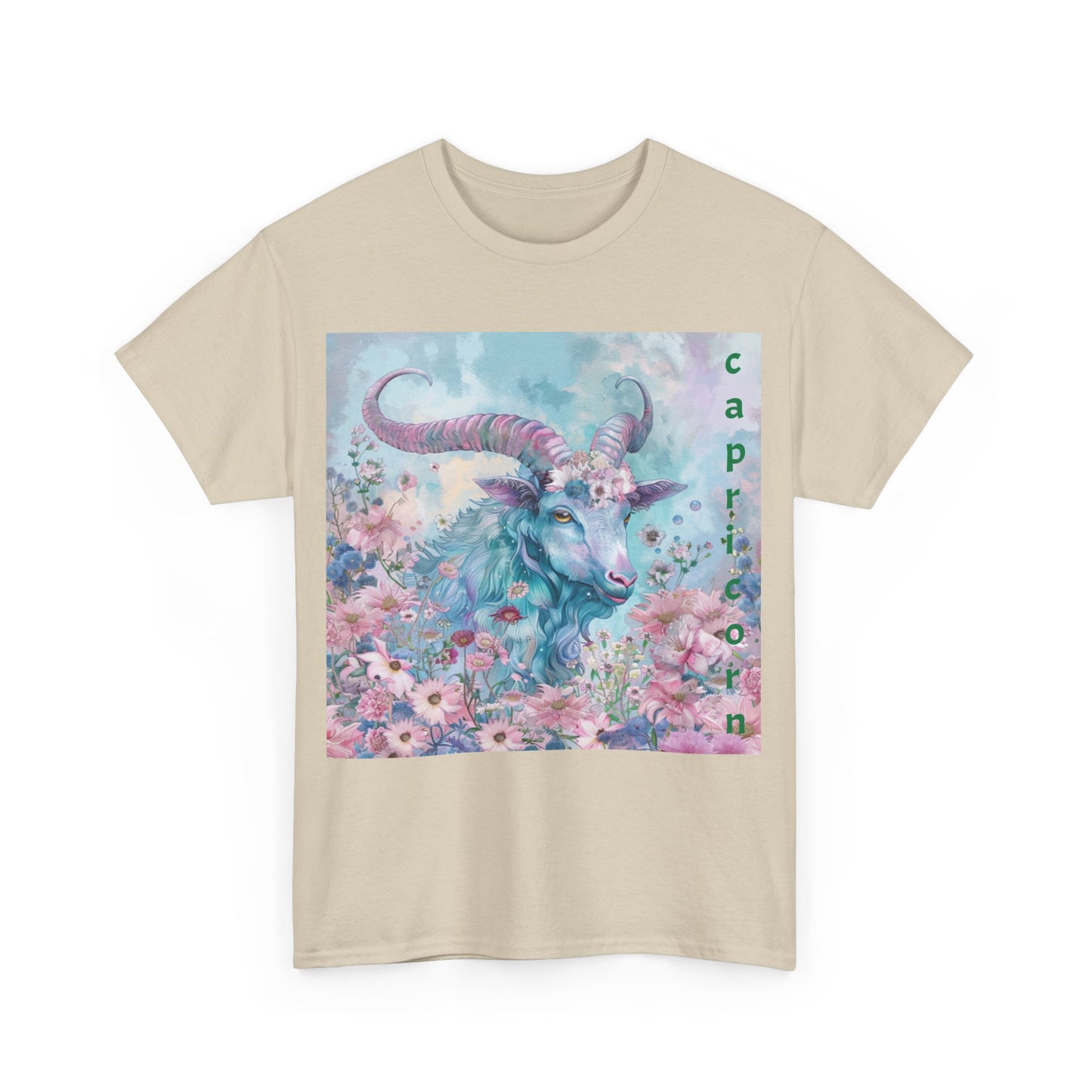 Zodiac Capricorn Unisex Heavy Cotton Tee