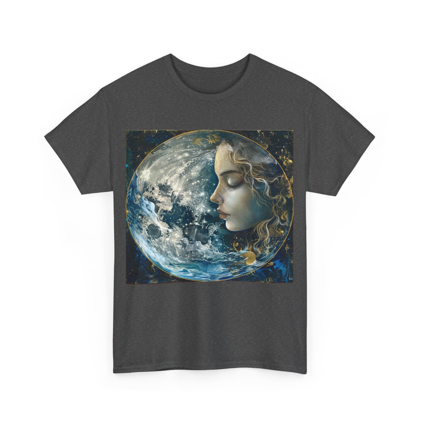 cancer zodiac Unisex Heavy Cotton Tee