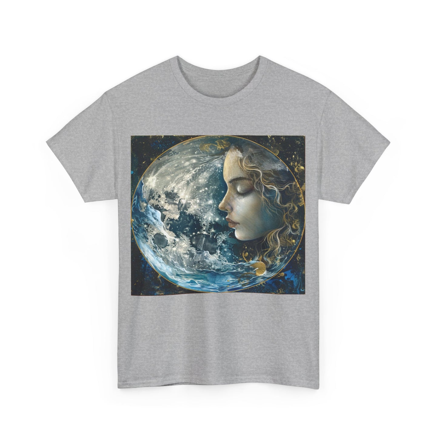 cancer zodiac Unisex Heavy Cotton Tee