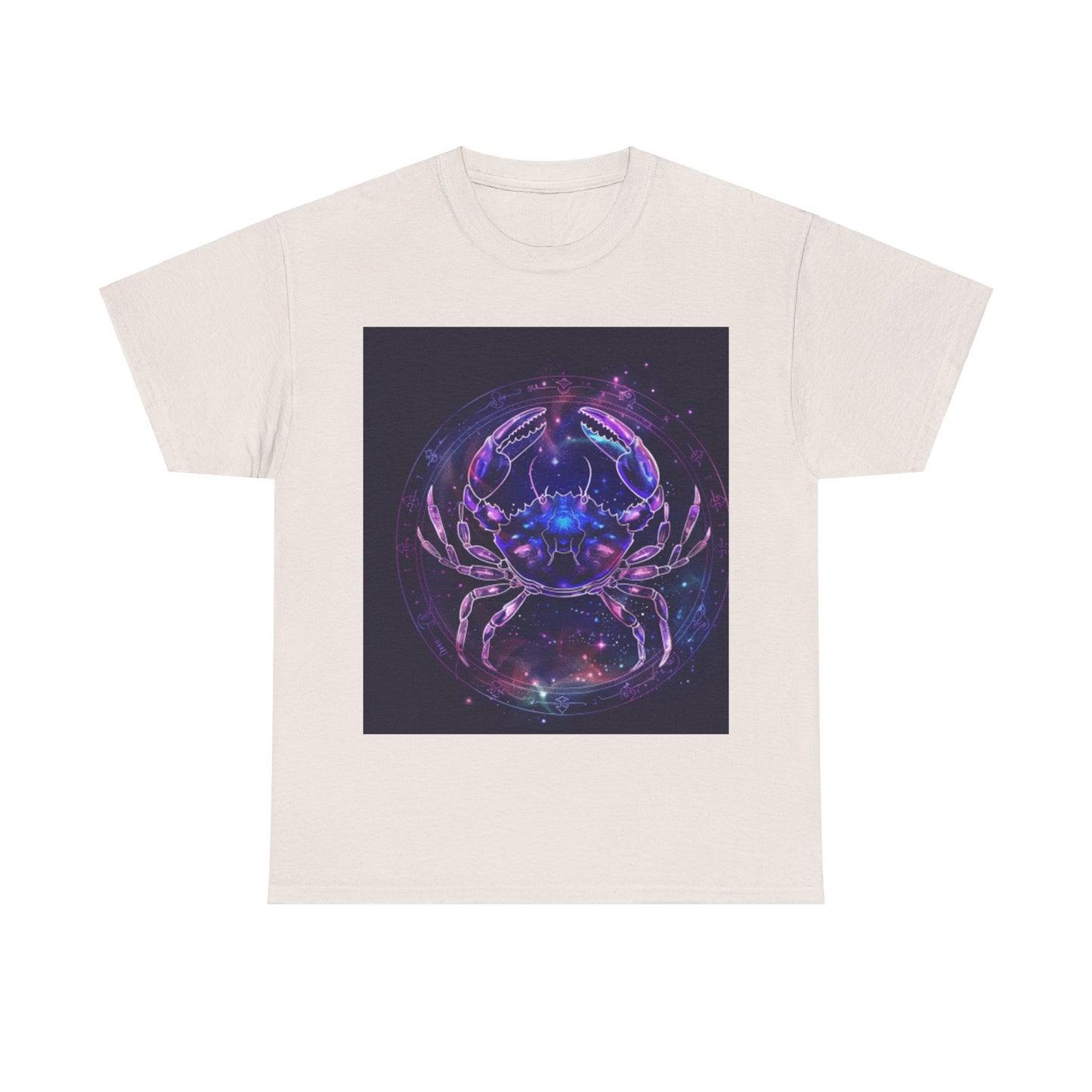 Zodiac Cancer Unisex Heavy Cotton Tee