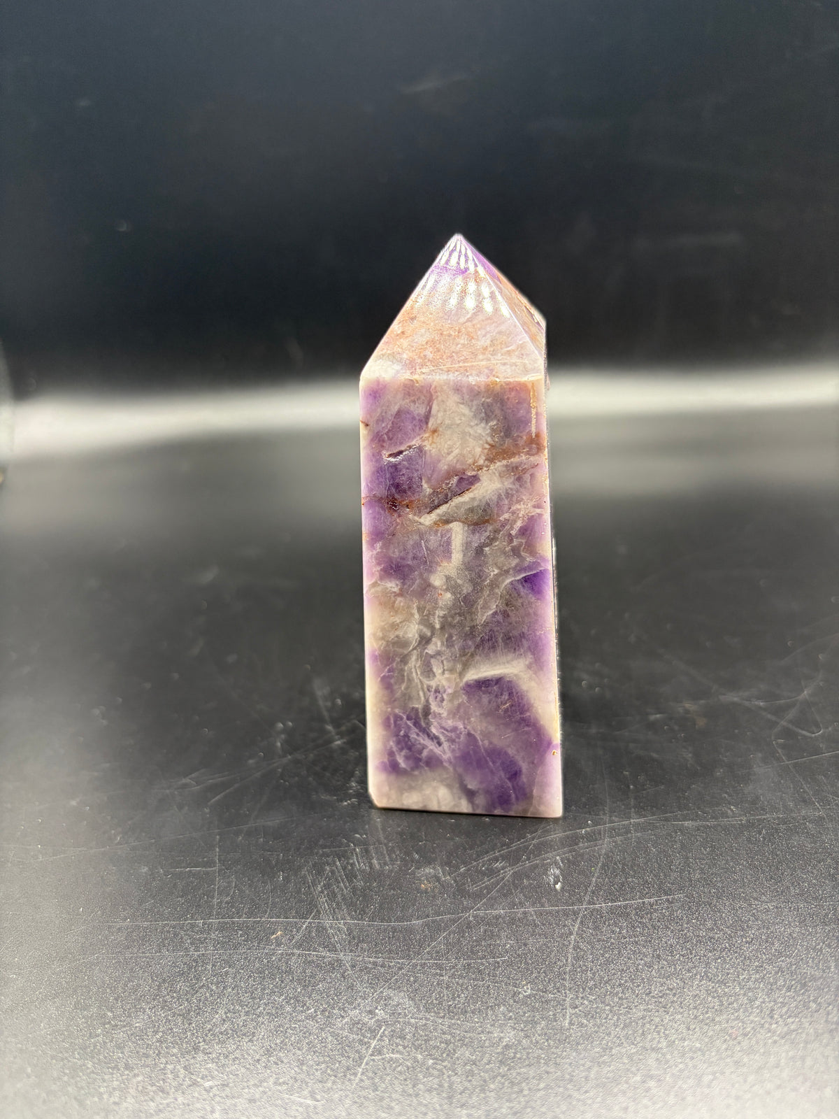 Amethyst Crystal Tower 290g (4 Inch) – Natural Healing Crystal for Peace, Meditation, Spiritual Growth & Home Decor