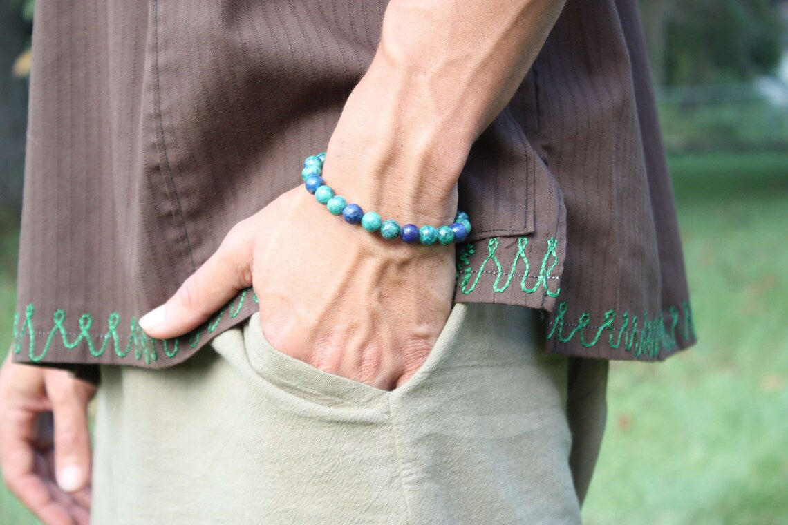 Azurite Bracelet - A Vision of Intuition and Insight