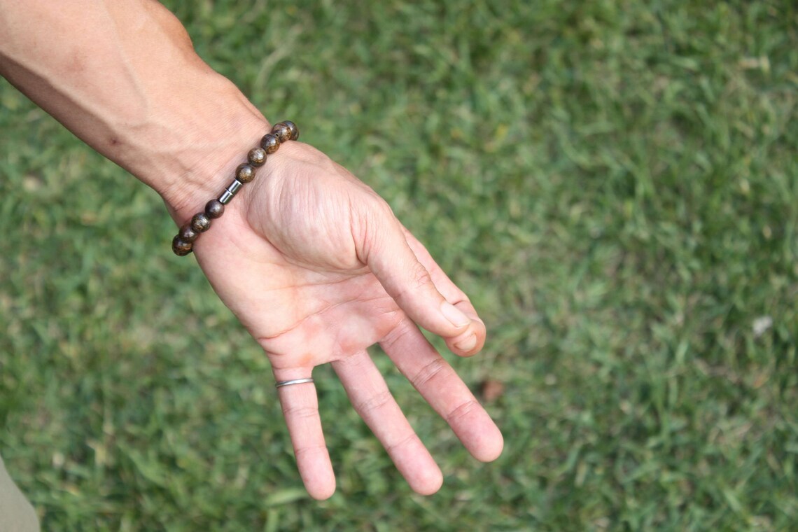 Bronzite Bracelet - A Shield of Confidence and Grounded Serenity