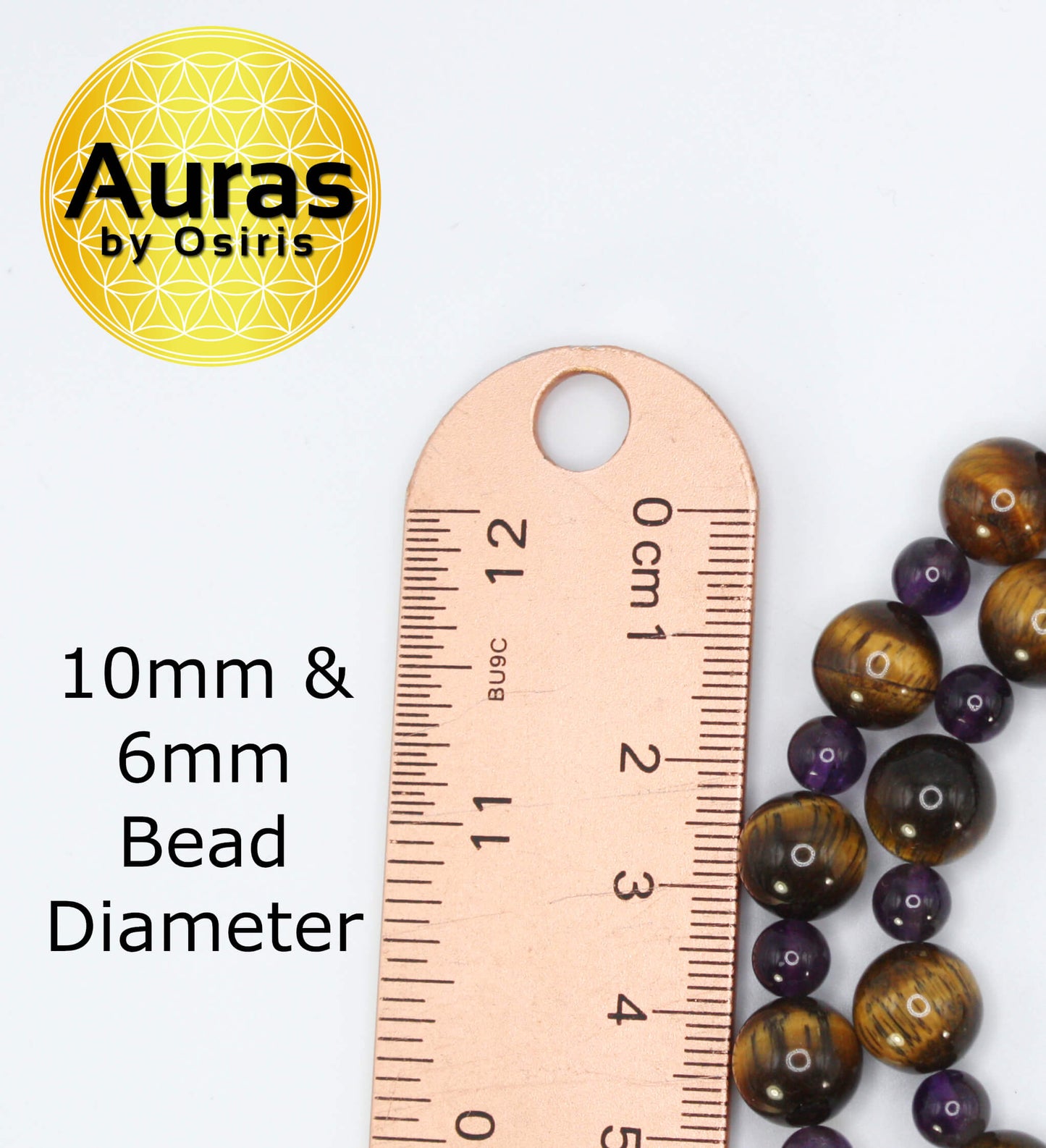 Auras by Osiris Tiger Eye & Amethyst Necklace š
š® | 6mm/10mm Courage, Serenity & Balance Jewelry