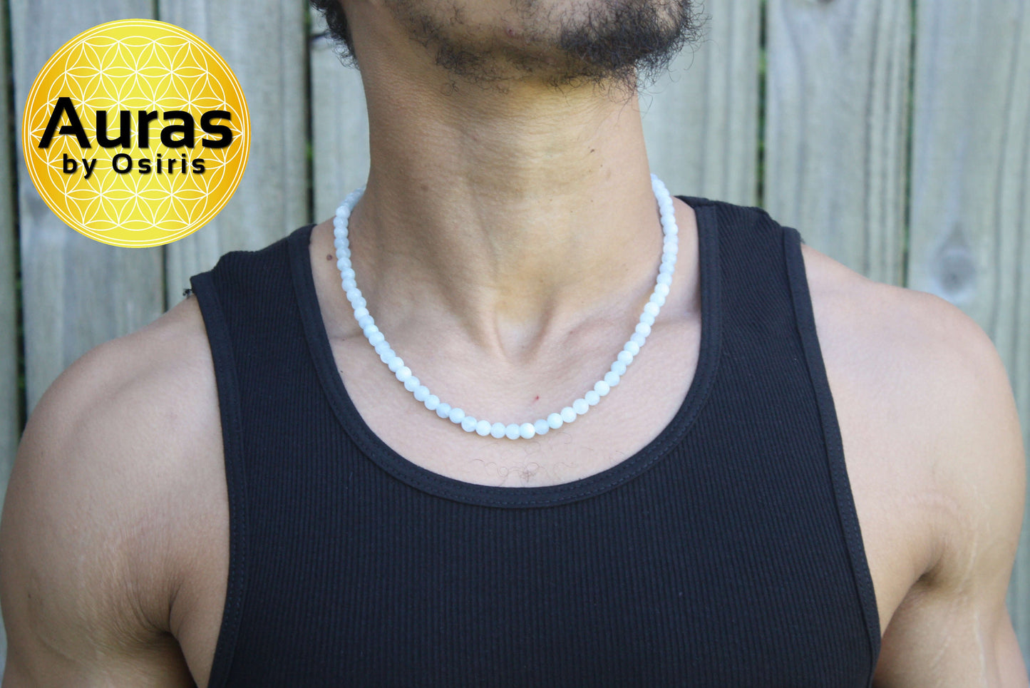 Aquamarine Necklace โ Genuine Aquamarine Crystal Jewelry for Men & Women | March Birthstone | Peace, Serenity & Clarity