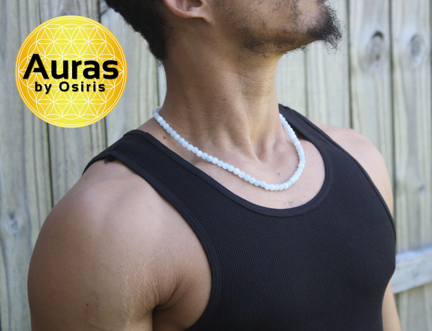 Aquamarine Necklace โ Genuine Aquamarine Crystal Jewelry for Men & Women | March Birthstone | Peace, Serenity & Clarity