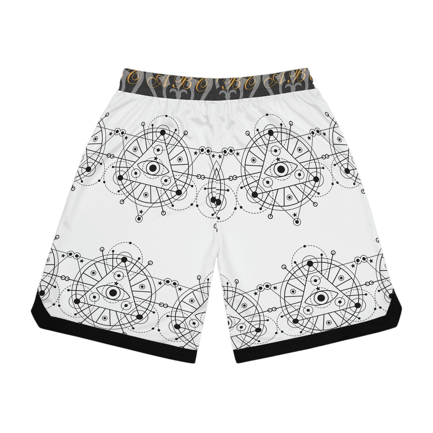 Basketball Rib Shorts (AOP)