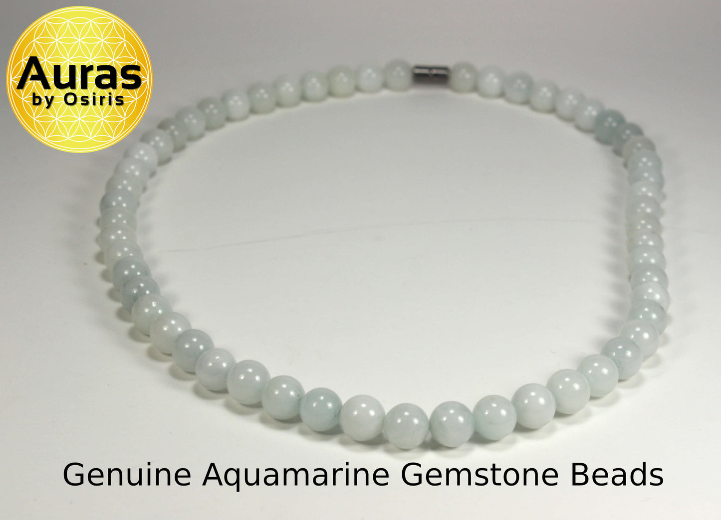 Aquamarine Crystal Necklace