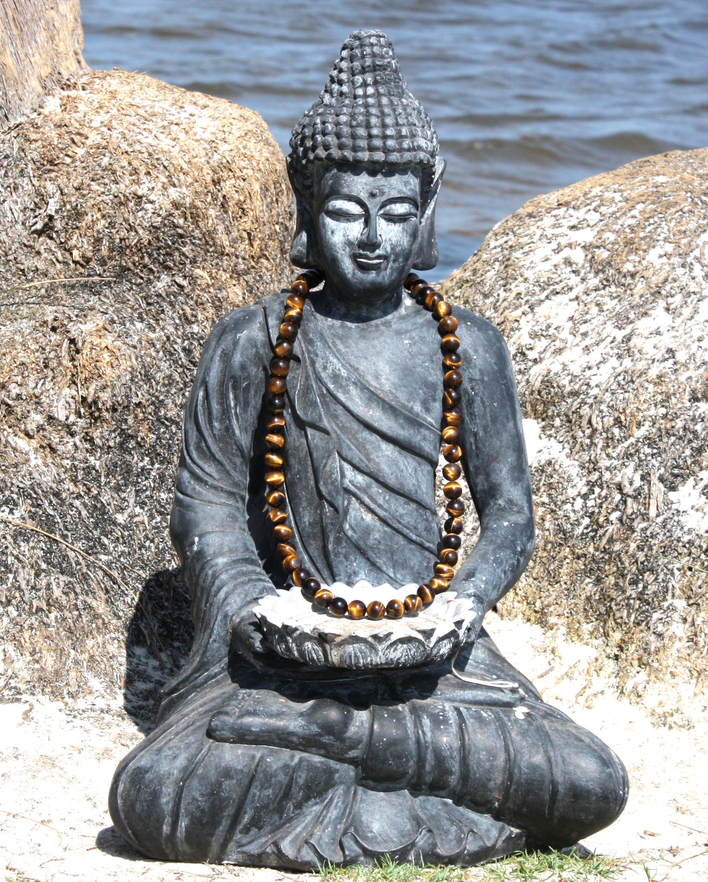 Mens Tiger Eye Necklace