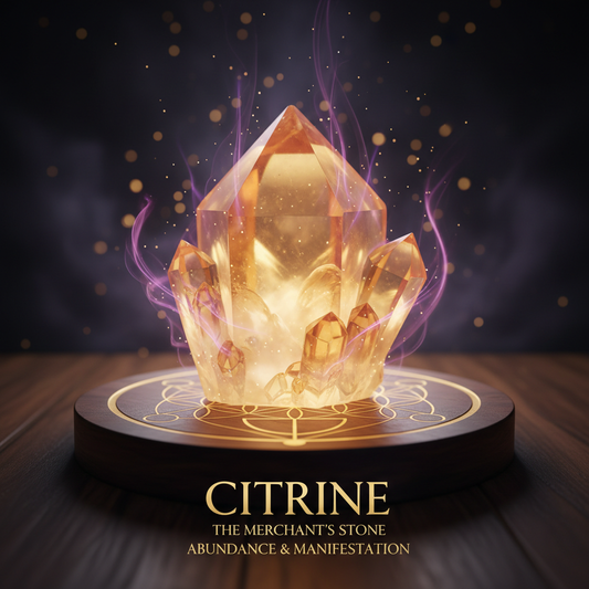 Citrine Crystal: The Merchant's Stone for Abundance & Manifestation