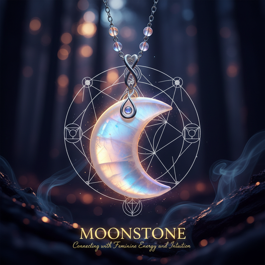 Moonstone Magic: Embracing Feminine Energy & Intuition with Your Moonstone Necklace