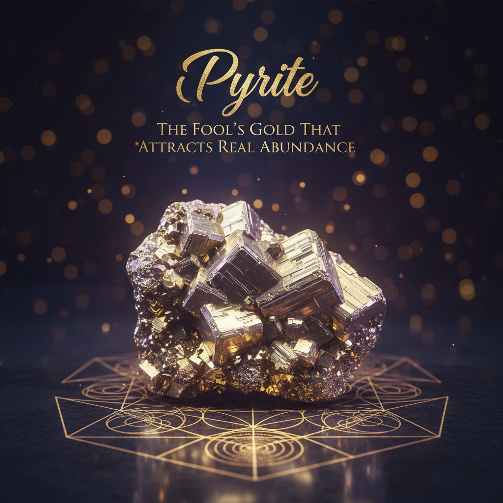 Pyrite Crystal: The Fool's Gold That Attracts Real Abundance and Prosperity