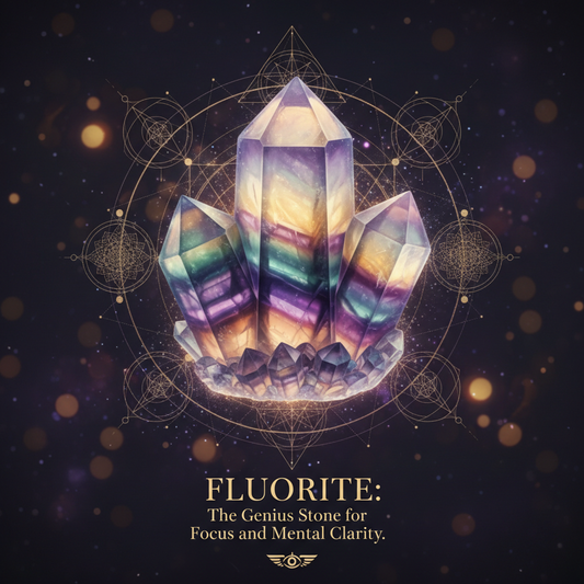 Fluorite: The Genius Stone for Unlocking Focus, Clarity, and Spiritual Insight