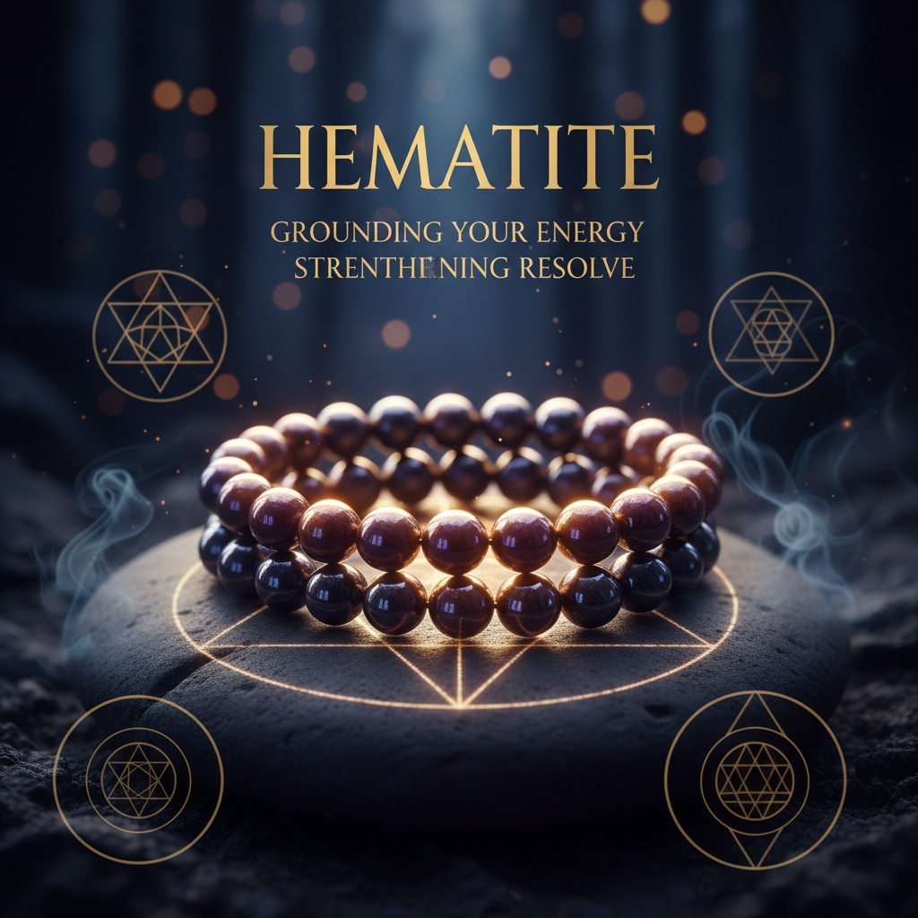 Hematite: Grounding Your Energy, Strengthening Resolve, and the Power of a Hematite Bracelet