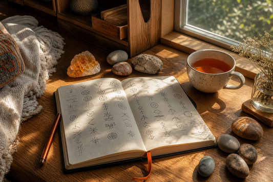 Journal exercise for identifying spiritual gifts and intuitive strengths.