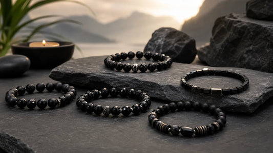 Editorial illustration for Best Onyx Bracelets for Protection & Style