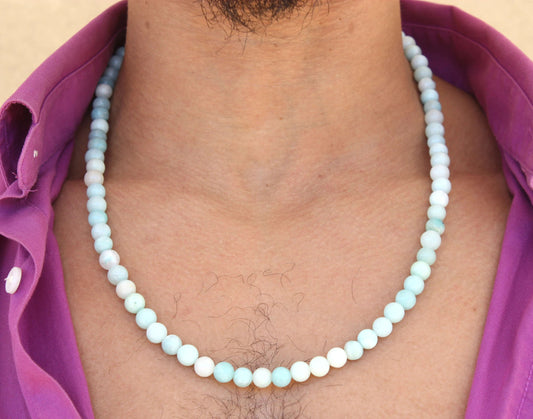 Explore the Calming Beauty of an Amazonite Necklace from Auras by Osiris