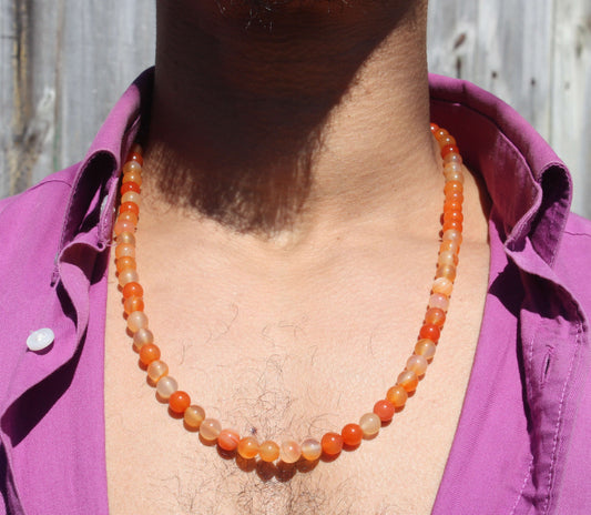 Embrace the Warmth and Energy of a Carnelian Necklace