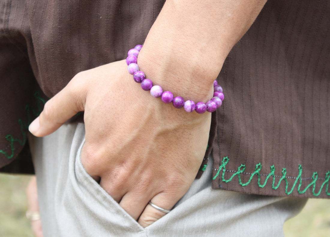 Embrace the Healing Energy of a Sugilite Bracelet
